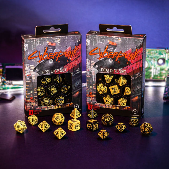 Cyberpunk Red Dice Set: Wet Work (Q-Workshop) (SCPU07)