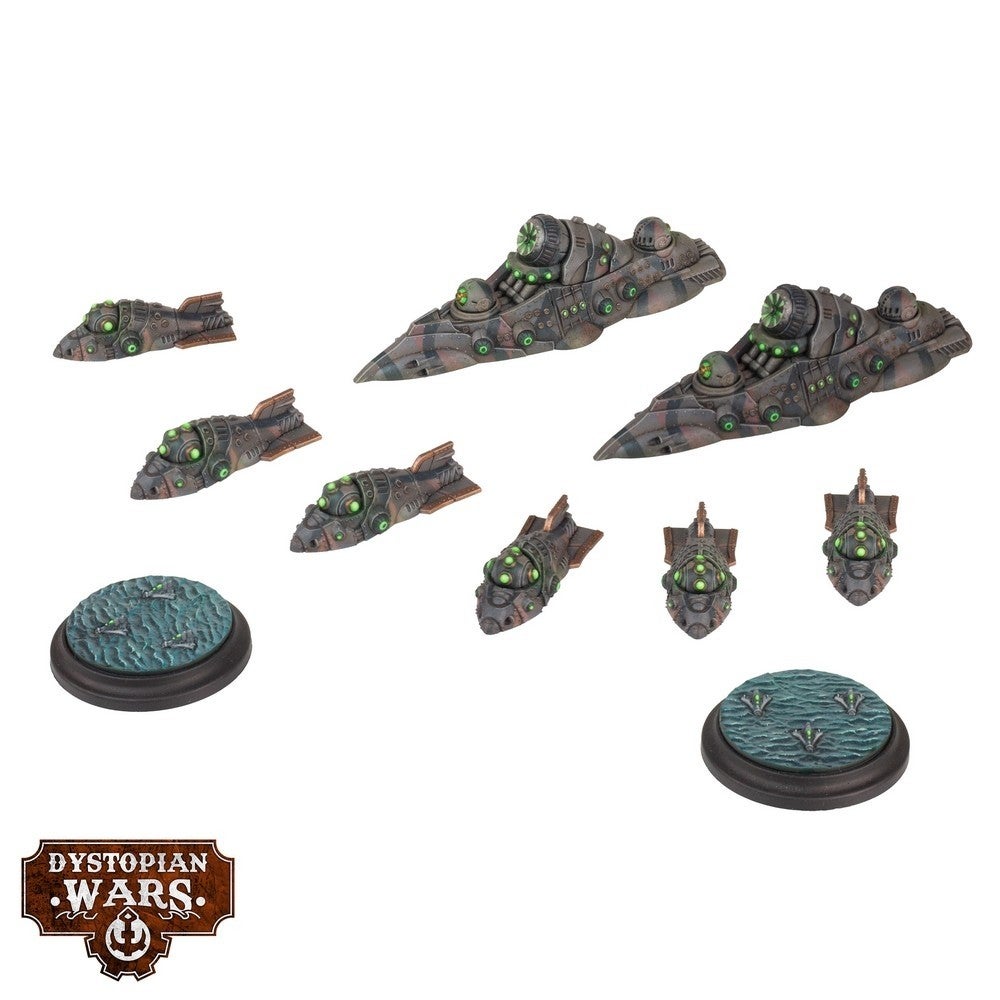 Dystopian Wars: Enlightened Frontline Squadrons