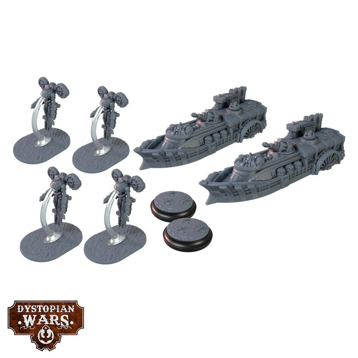 Dystopian Wars: Union Support Squadrons