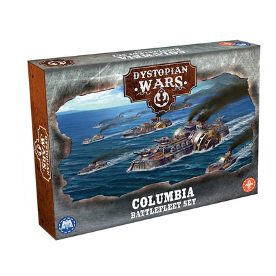 Dystopian Wars: Columbia Battlefleet Set