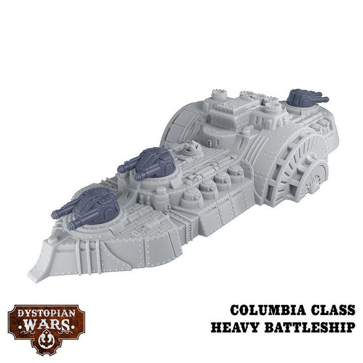 Dystopian Wars: Columbia Battlefleet Set