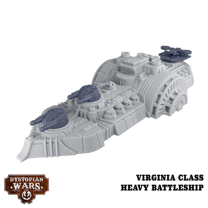 Dystopian Wars: Columbia Battlefleet Set