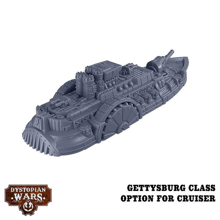 Dystopian Wars: Columbia Battlefleet Set
