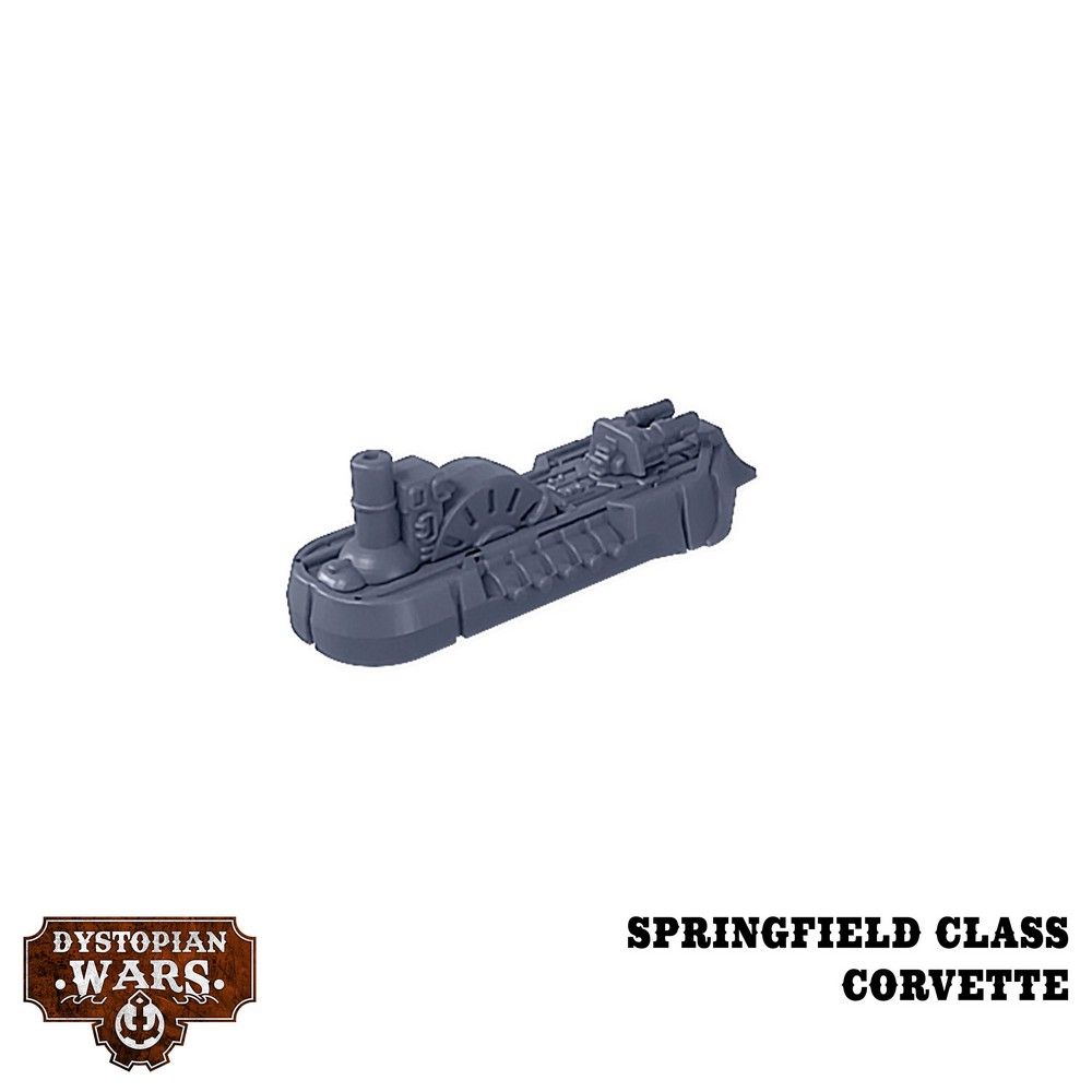 Dystopian Wars: Columbia Battlefleet Set