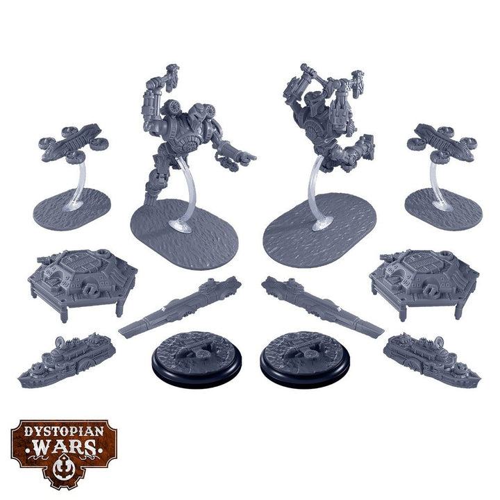 Dystopian Wars: Union Vanguard Squadrons