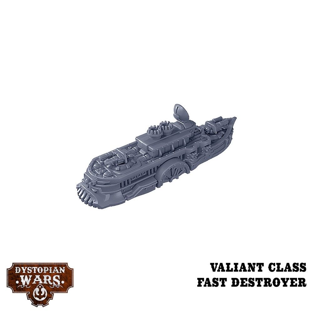 Dystopian Wars: Union Vanguard Squadrons
