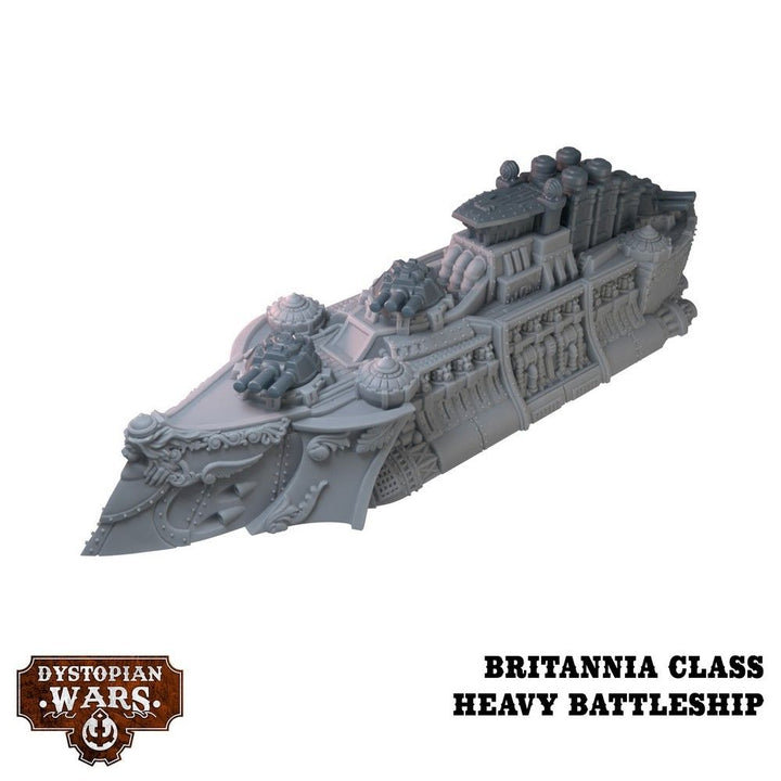 Dystopian Wars: Crown Starter Set -  Faction Battlefleet