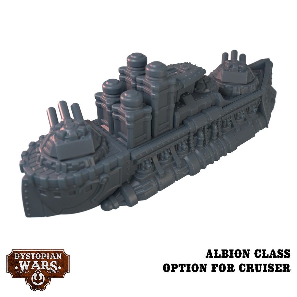 Dystopian Wars: Crown Starter Set -  Faction Battlefleet