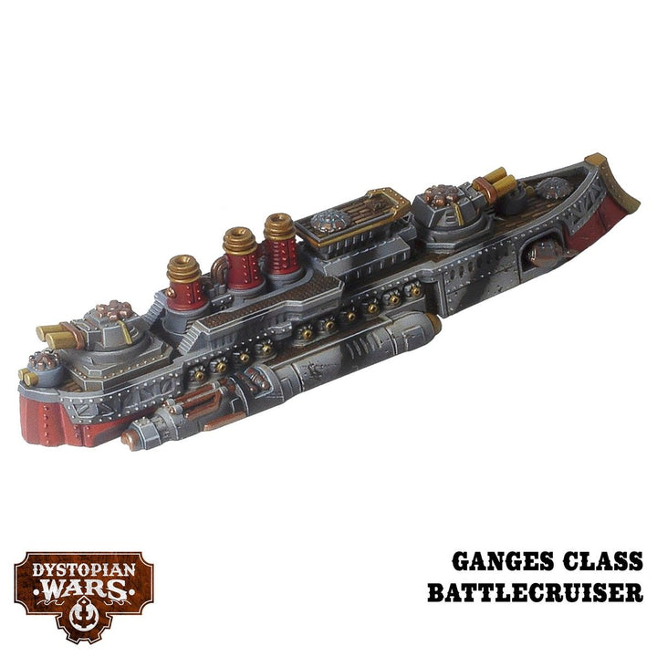 Dystopian Wars: Ganges Battlefleet Set