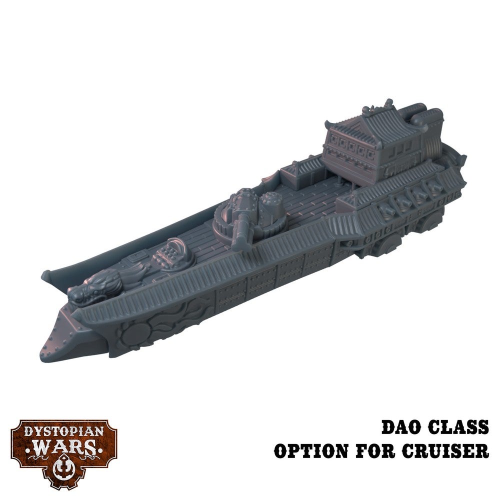 Dystopian Wars: Ning Jing Battlefleet Set