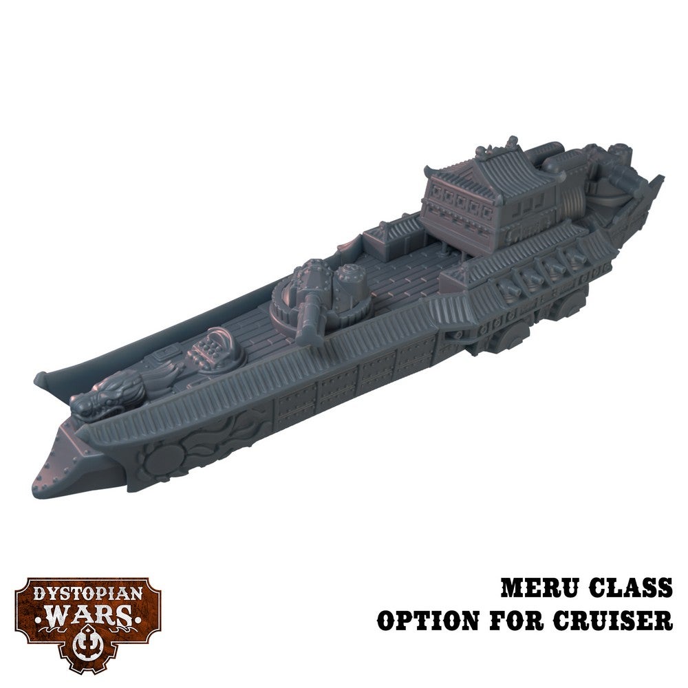 Dystopian Wars: Ning Jing Battlefleet Set
