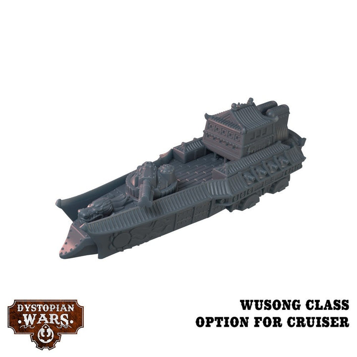 Dystopian Wars: Ning Jing Battlefleet Set