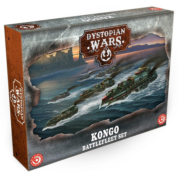 Dystopian Wars: Kongo Battlefleet Set