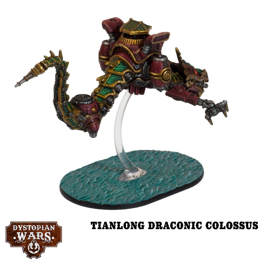 Dystopian Wars: Tianlong Battlefleet Set