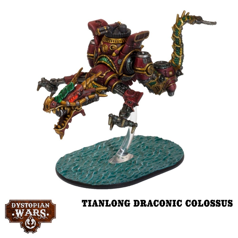 Dystopian Wars: Tianlong Battlefleet Set