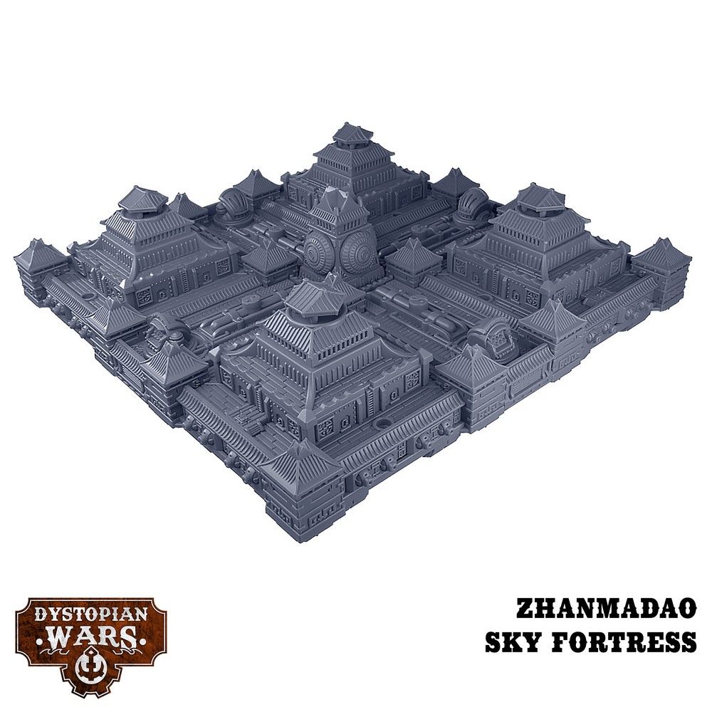 Dystopian Wars: Zhanmadao Battlefleet Set