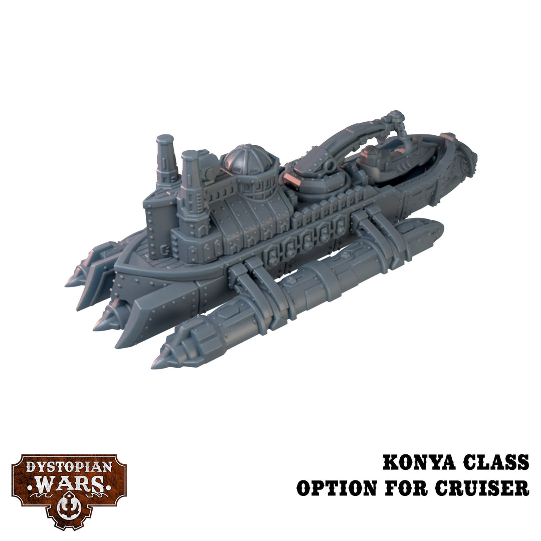 Dystopian Wars: Suleiman Battlefleet Set