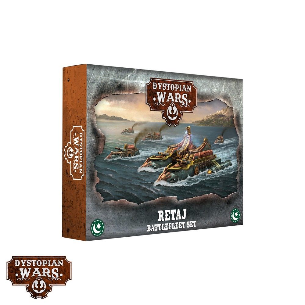 Dystopian Wars: Retaj Battlefleet Set