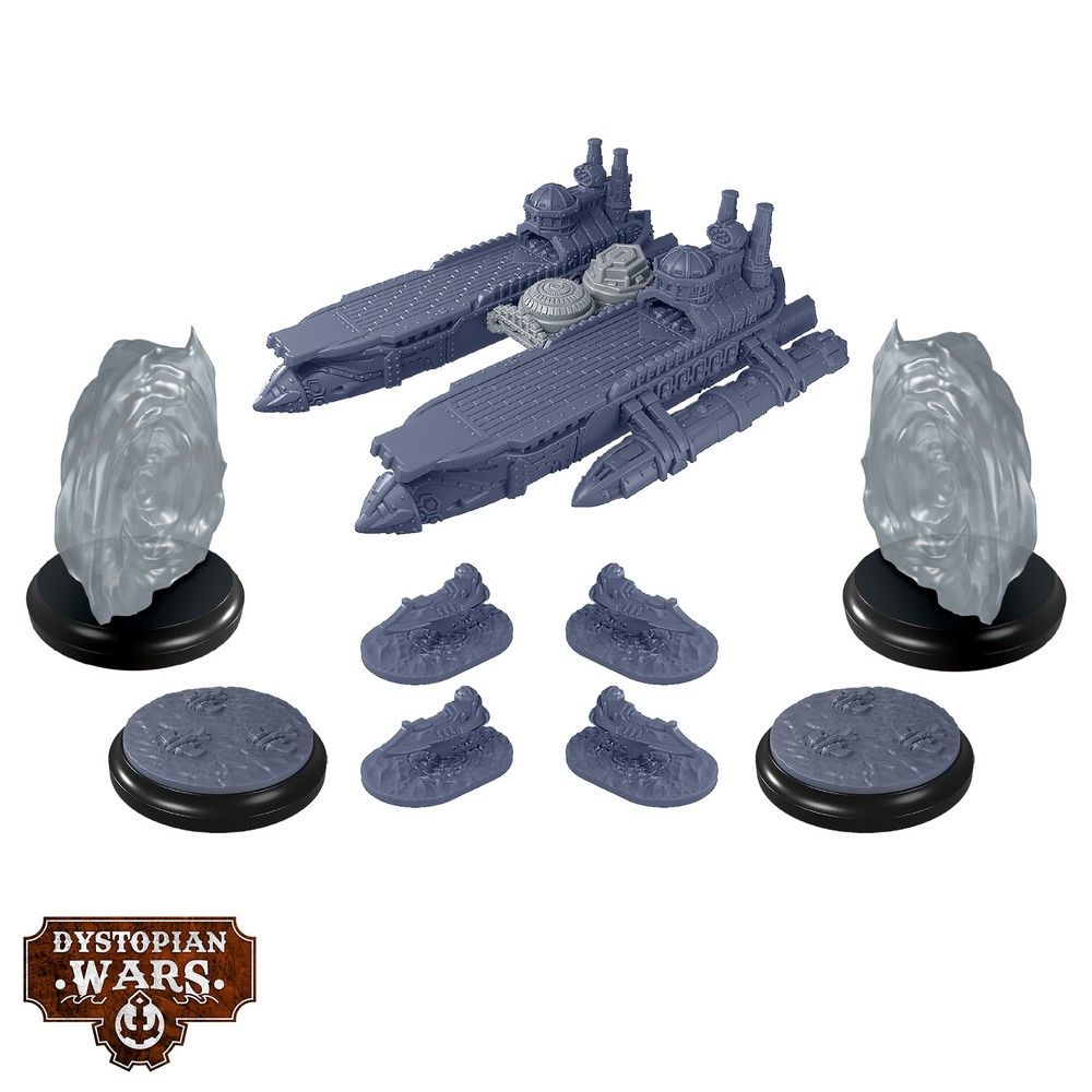 Dystopian Wars: Topkapi Battlefleet Set