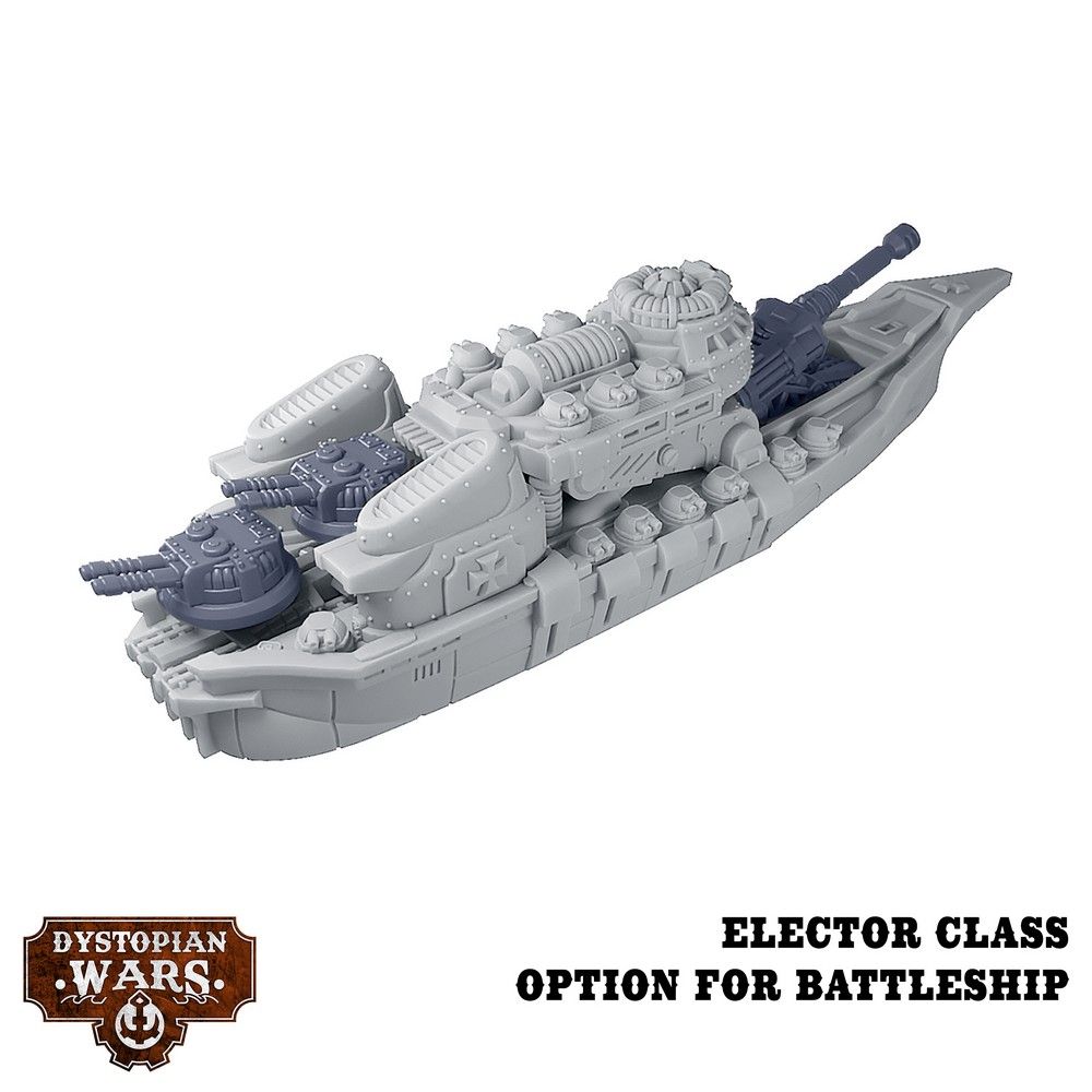 Dystopian Wars: Imperium Starter Set - Faction Battlefleet