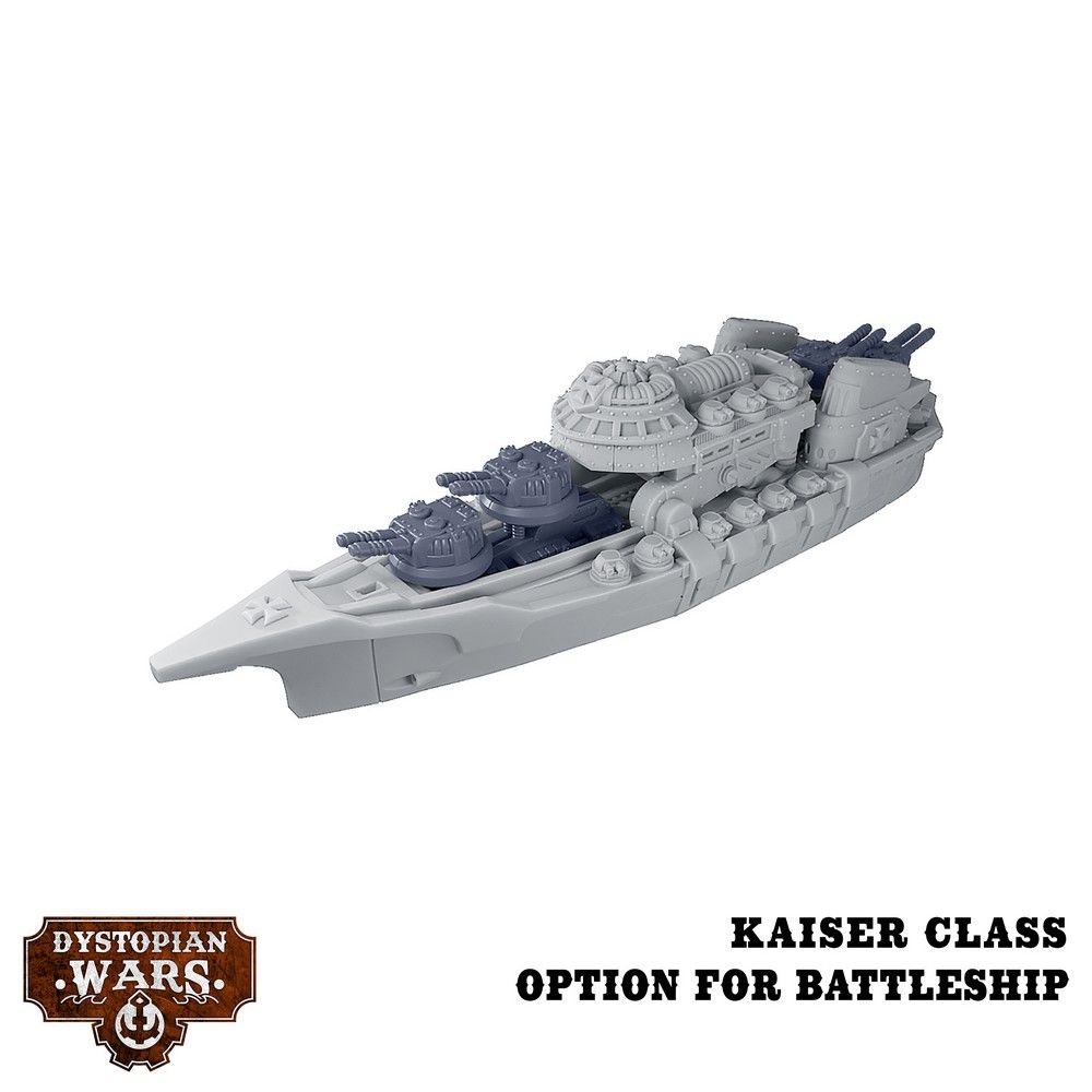 Dystopian Wars: Imperium Starter Set - Faction Battlefleet