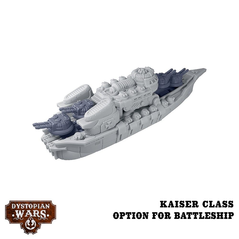 Dystopian Wars: Imperium Starter Set - Faction Battlefleet