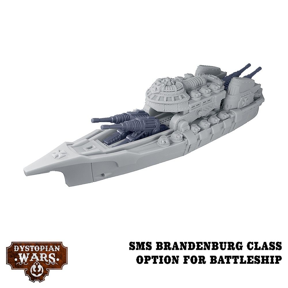 Dystopian Wars: Imperium Starter Set - Faction Battlefleet