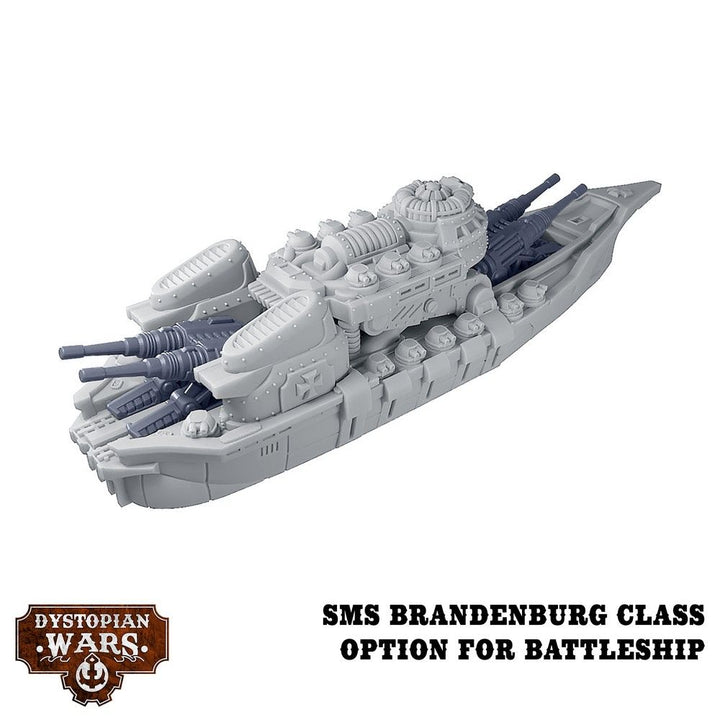 Dystopian Wars: Imperium Starter Set - Faction Battlefleet