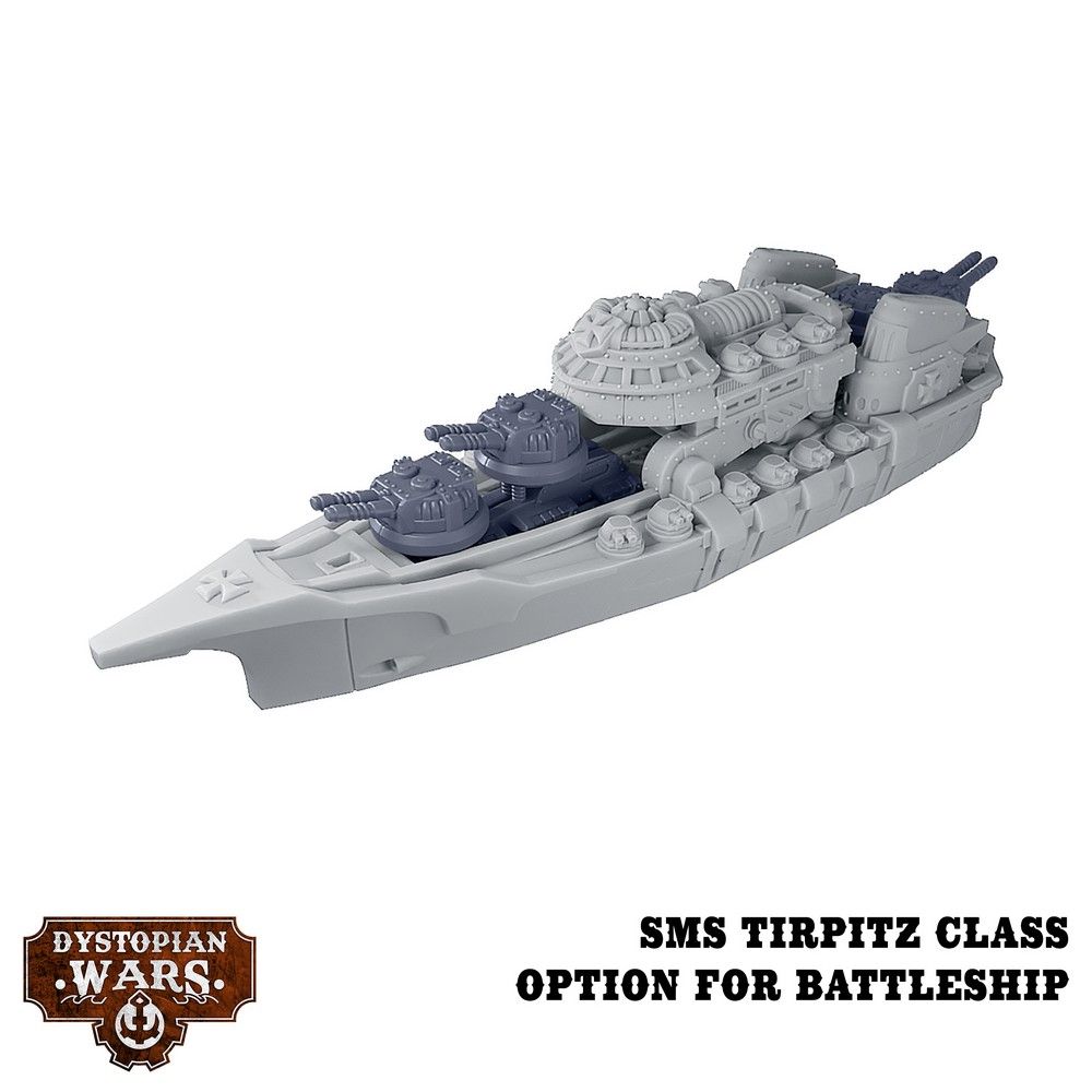 Dystopian Wars: Imperium Starter Set - Faction Battlefleet