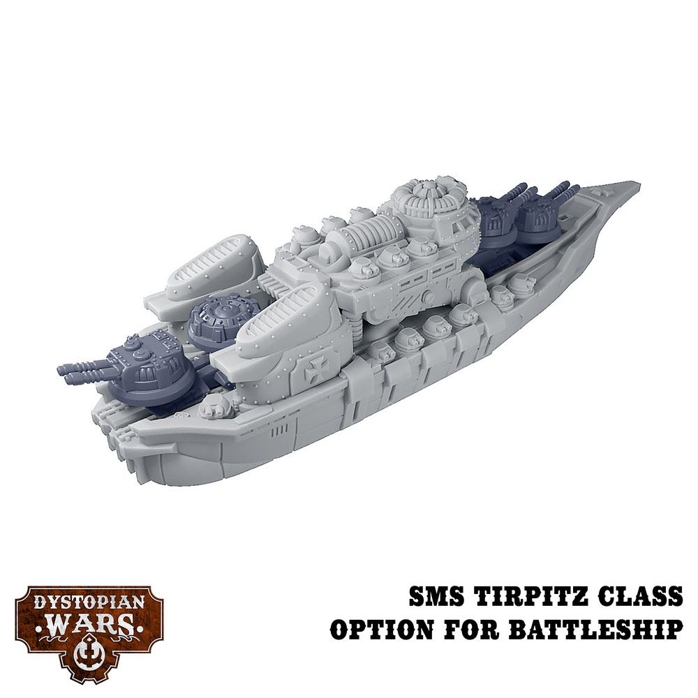 Dystopian Wars: Imperium Starter Set - Faction Battlefleet
