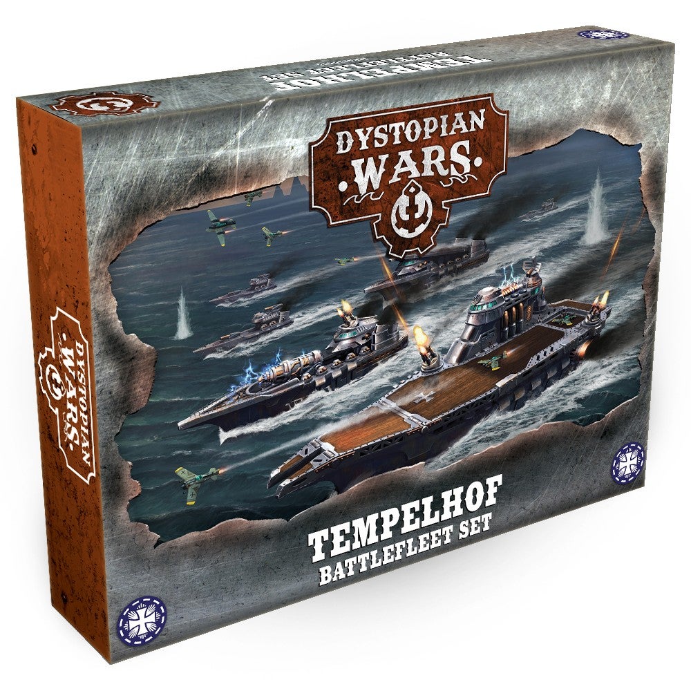 Dystopian Wars: Tempelhof Battlefleet Set