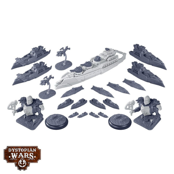 Dystopian Wars: Scions of Jutland Battlefleet Set