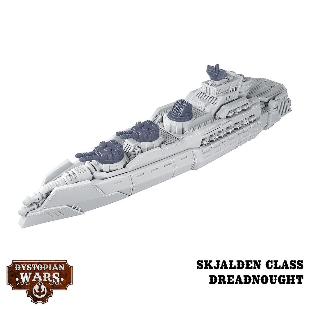 Dystopian Wars: Scions of Jutland Battlefleet Set