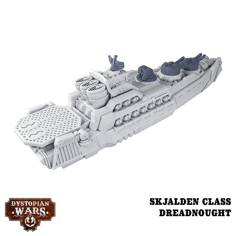 Dystopian Wars: Scions of Jutland Battlefleet Set