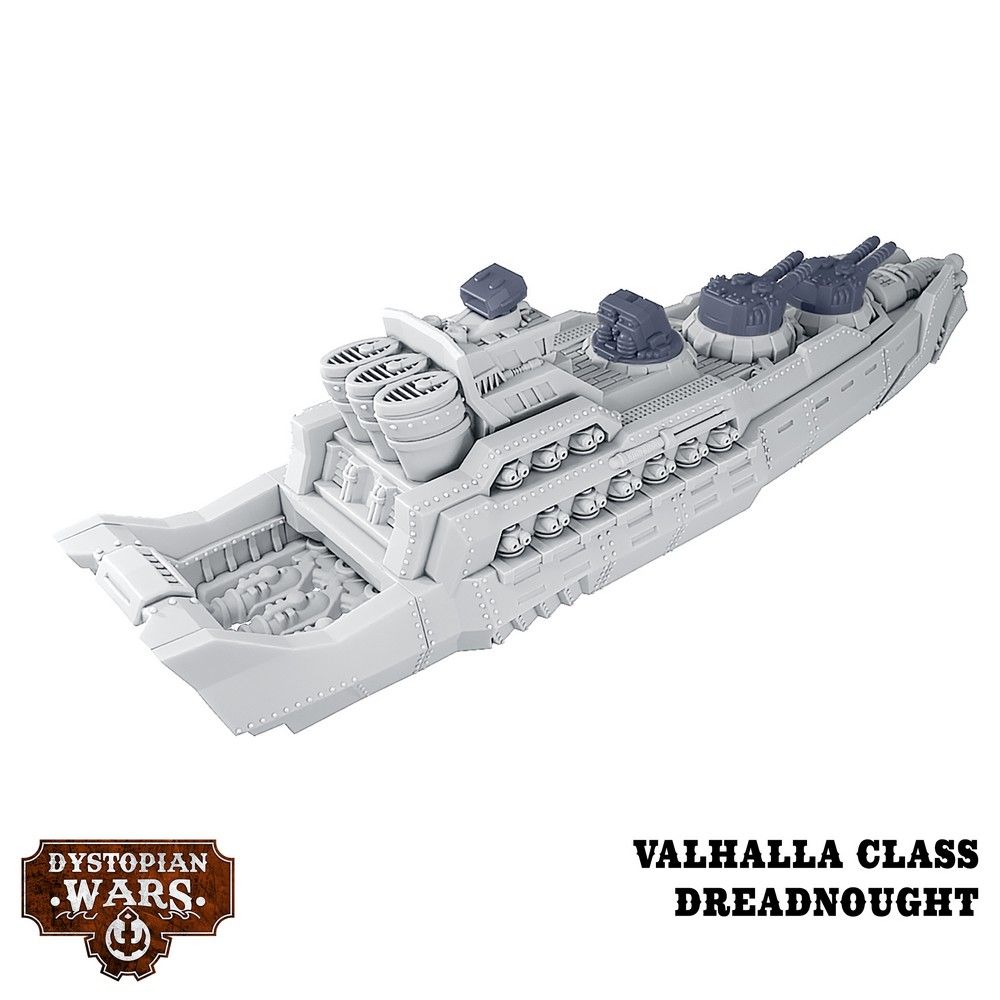 Dystopian Wars: Scions of Jutland Battlefleet Set