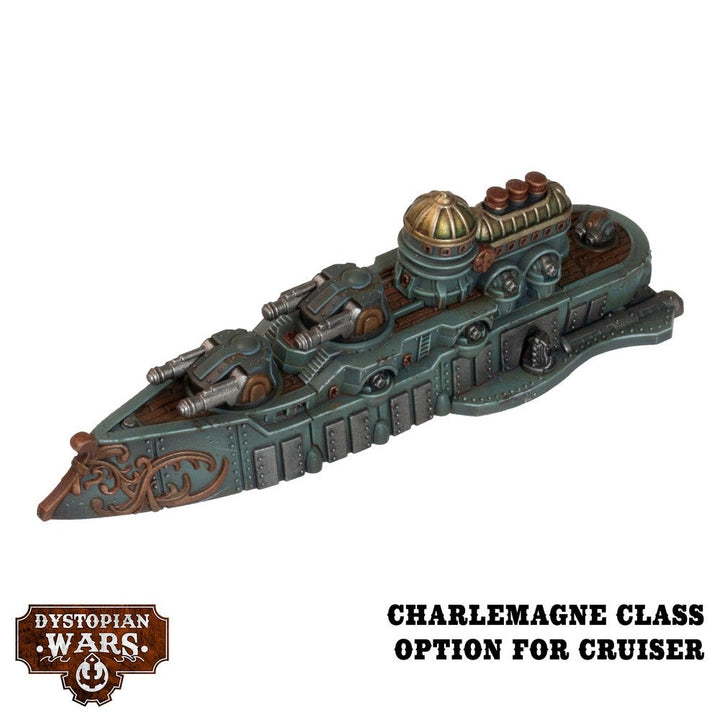 Dystopian Wars: Oriflamme Battlefleet Set