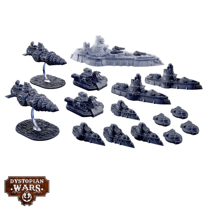 Dystopian Wars: Commonwealth Starter Set -  Faction Battlefleet
