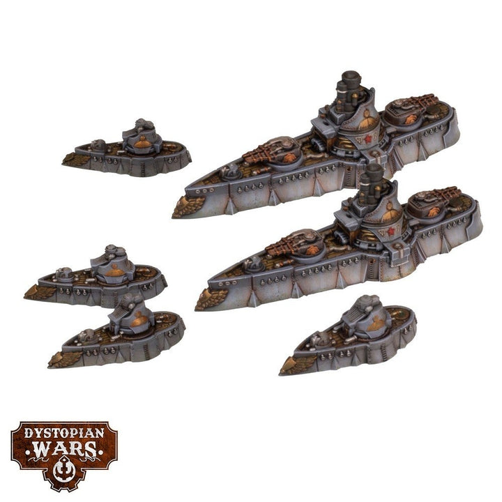Dystopian Wars: Commonwealth Frontline Squadrons