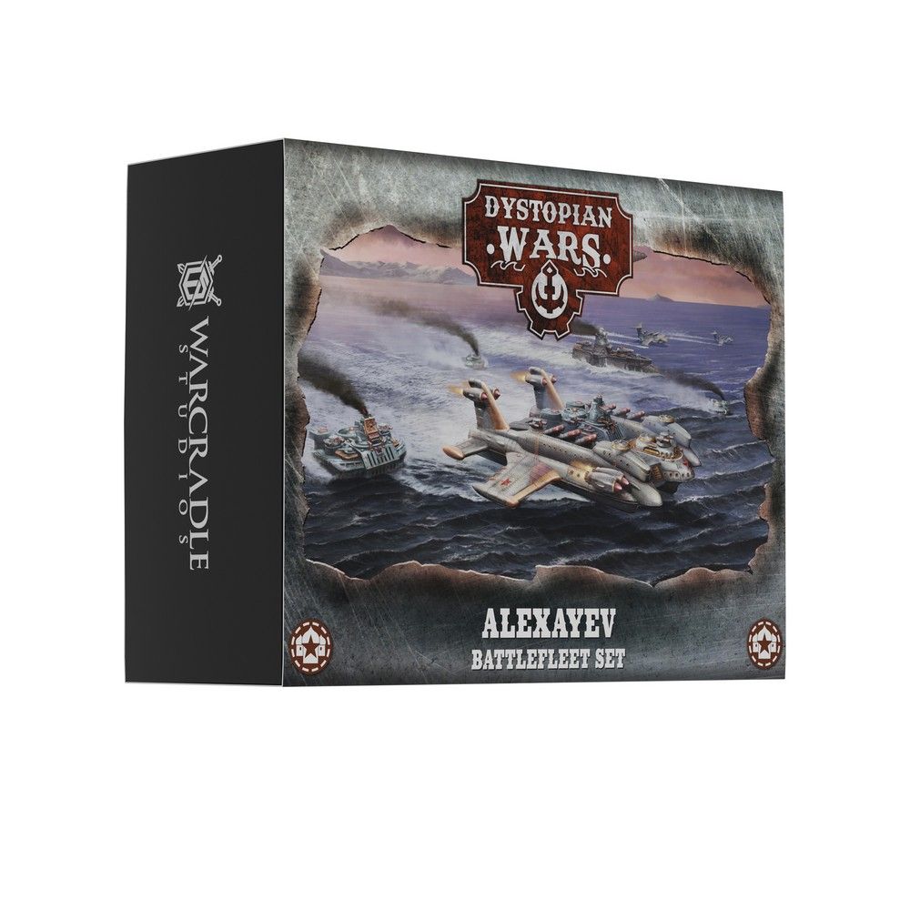 Dystopian Wars: Alexayev Battlefleet Set