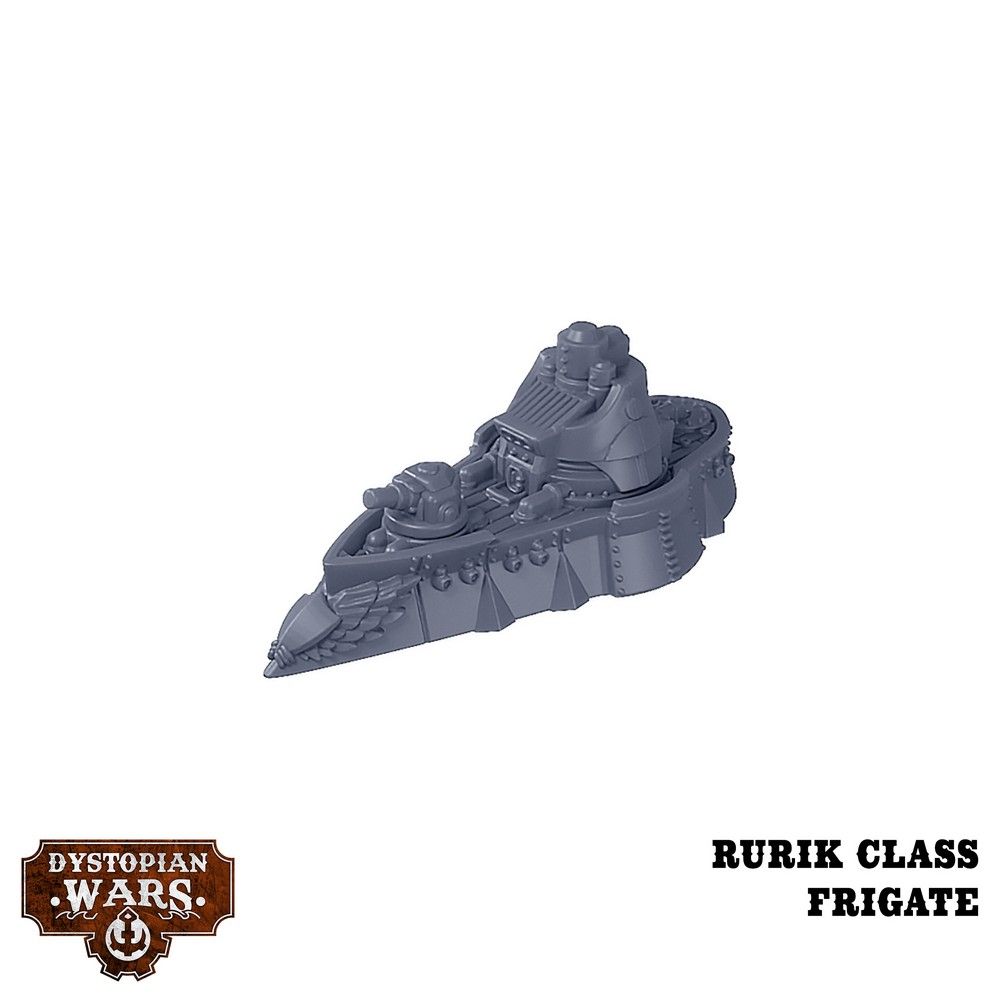 Dystopian Wars: Rikhter Battlefleet Set