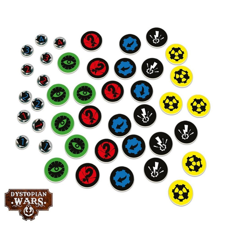 Dystopian Wars: Dystopian Wars Rules & Gubbins Set - English
