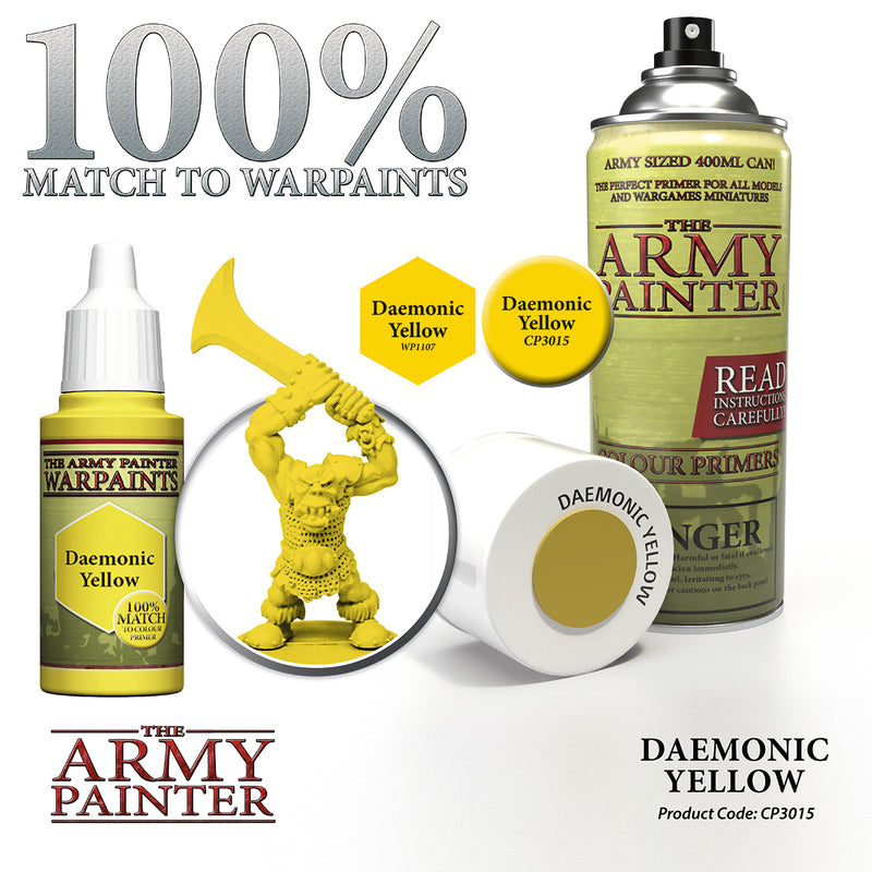Colour Primers - Daemonic Yellow (The Army Painter) (CP3015)