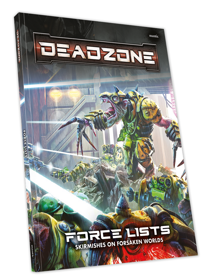 Deadzone 3rd Edition Rulebooks and Counter Sheet Pack