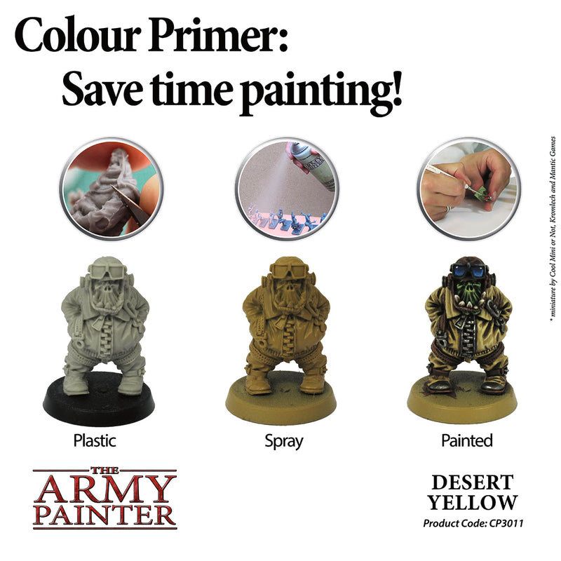 Colour Primers - Desert Yellow (The Army Painter) (CP3011)