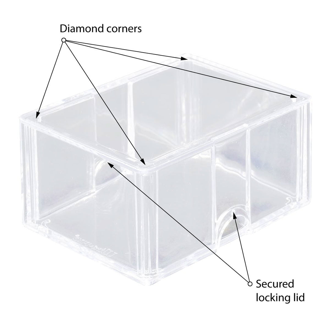 Diamond Corner 100+ Card Storage Boxes (10ct) (Ultra PRO)