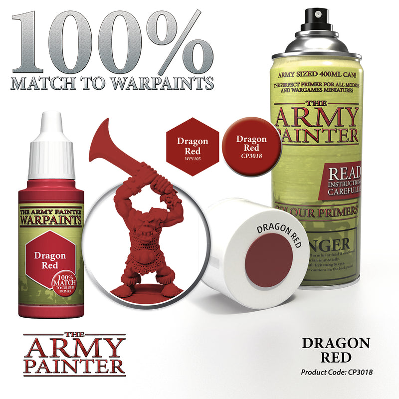 Colour Primers - Dragon Red (The Army Painter) (CP3018)