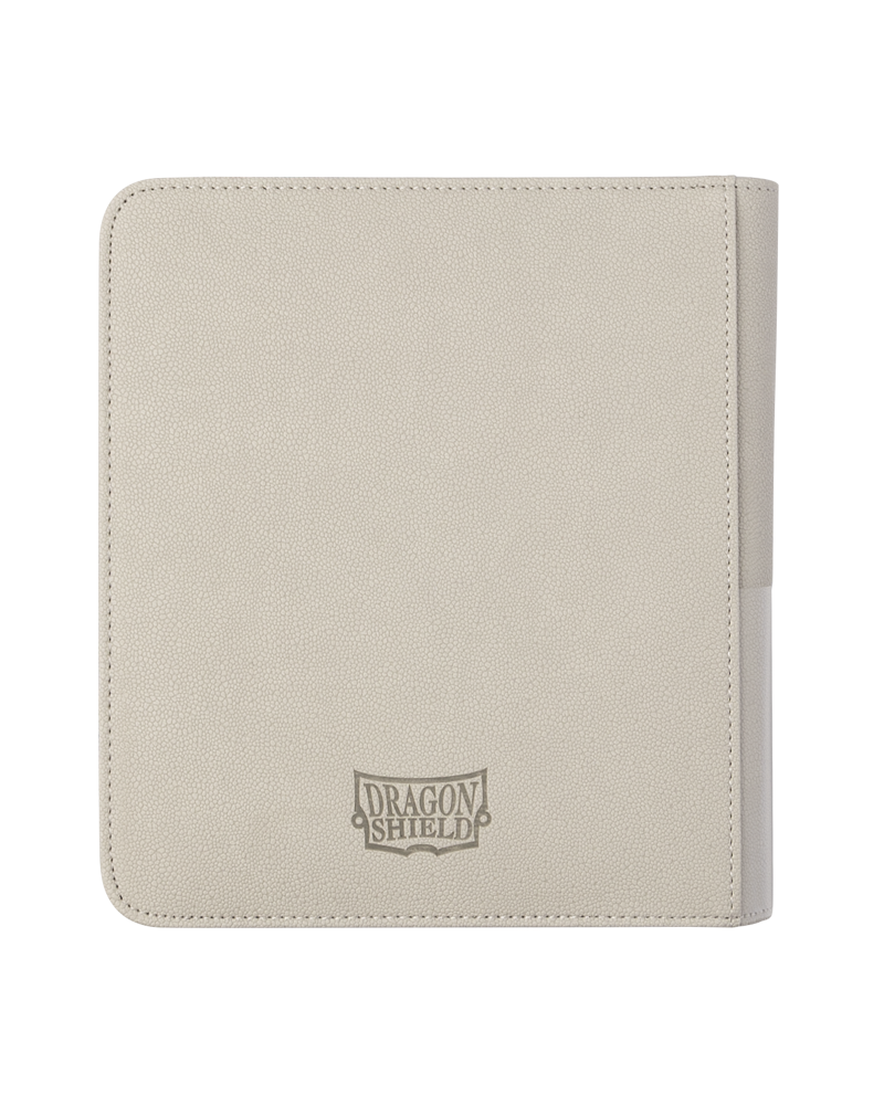Dragon Shield Ashen White - Card Codex Zipster Binder Small (AT-38212)