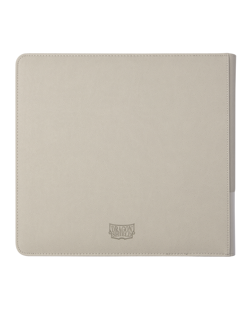 Dragon Shield Ashen White - Card Codex Zipster Binder XL (AT-38112)