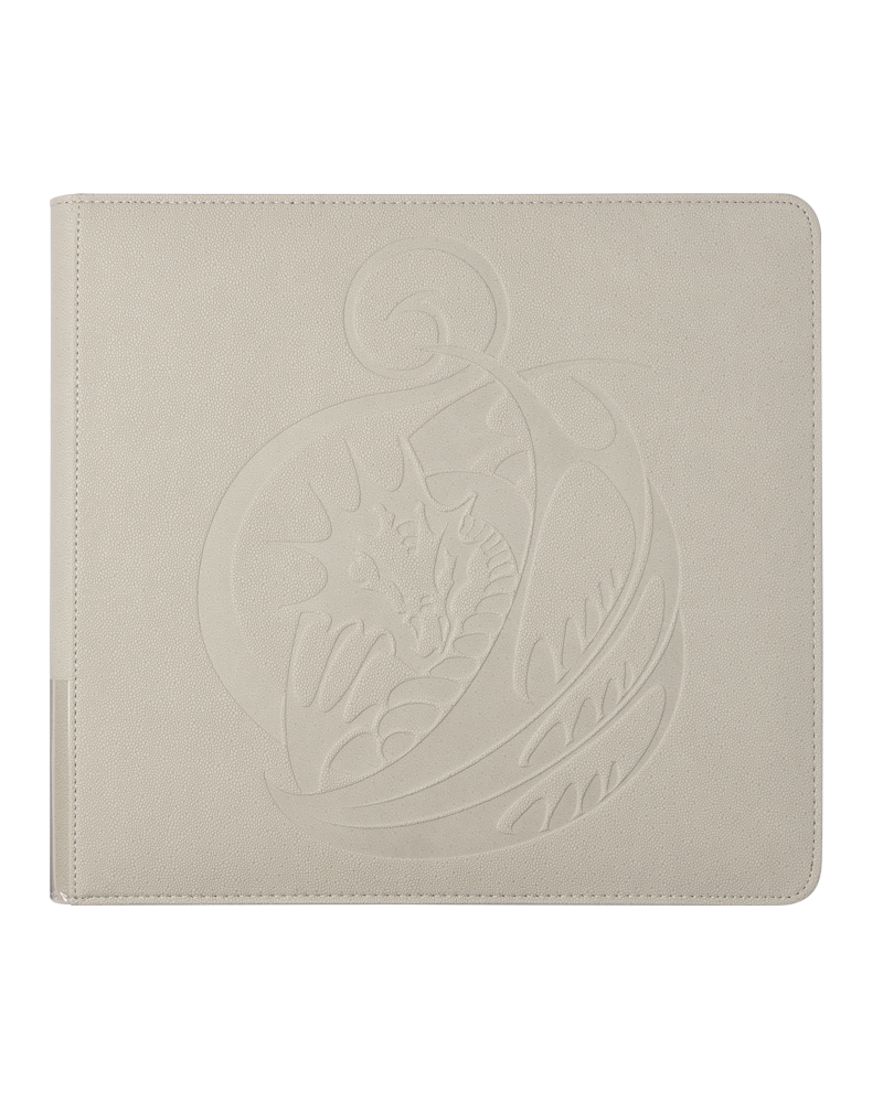 Dragon Shield Ashen White - Card Codex Zipster Binder XL (AT-38112)