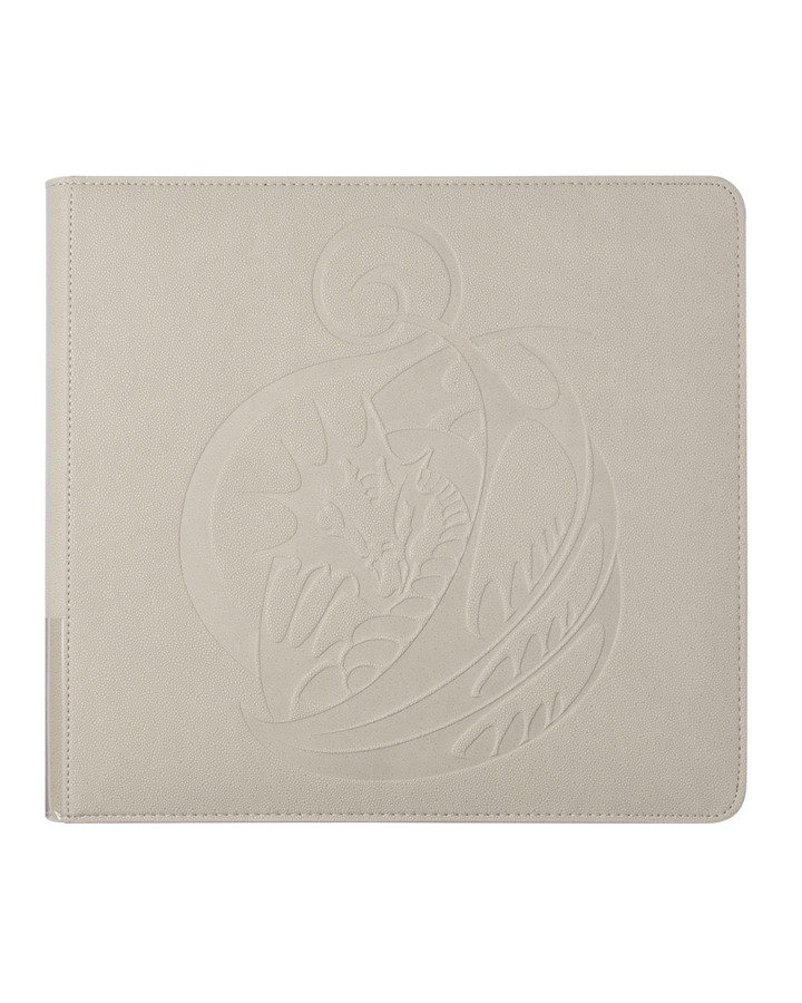 Dragon Shield Ashen White - Card Codex Zipster Binder XL (AT-38112)